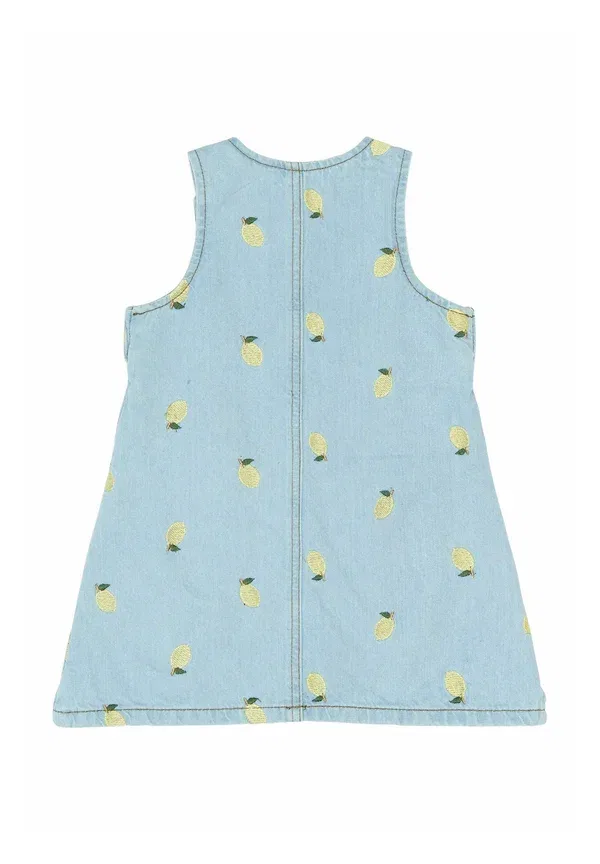 Платье джинсовое Saja s l denim dress The New Siblings, светло-голубой деним — фото 3