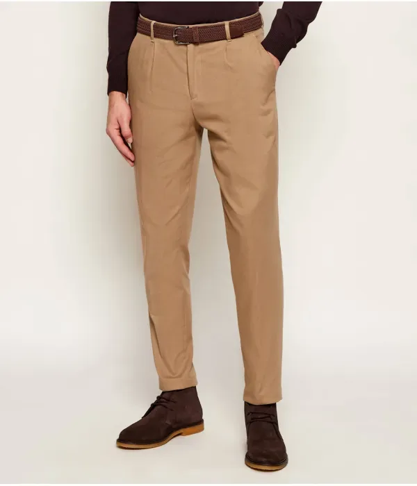 Брюки C-Perin-PL-261F tapered fit Boss, бежевый