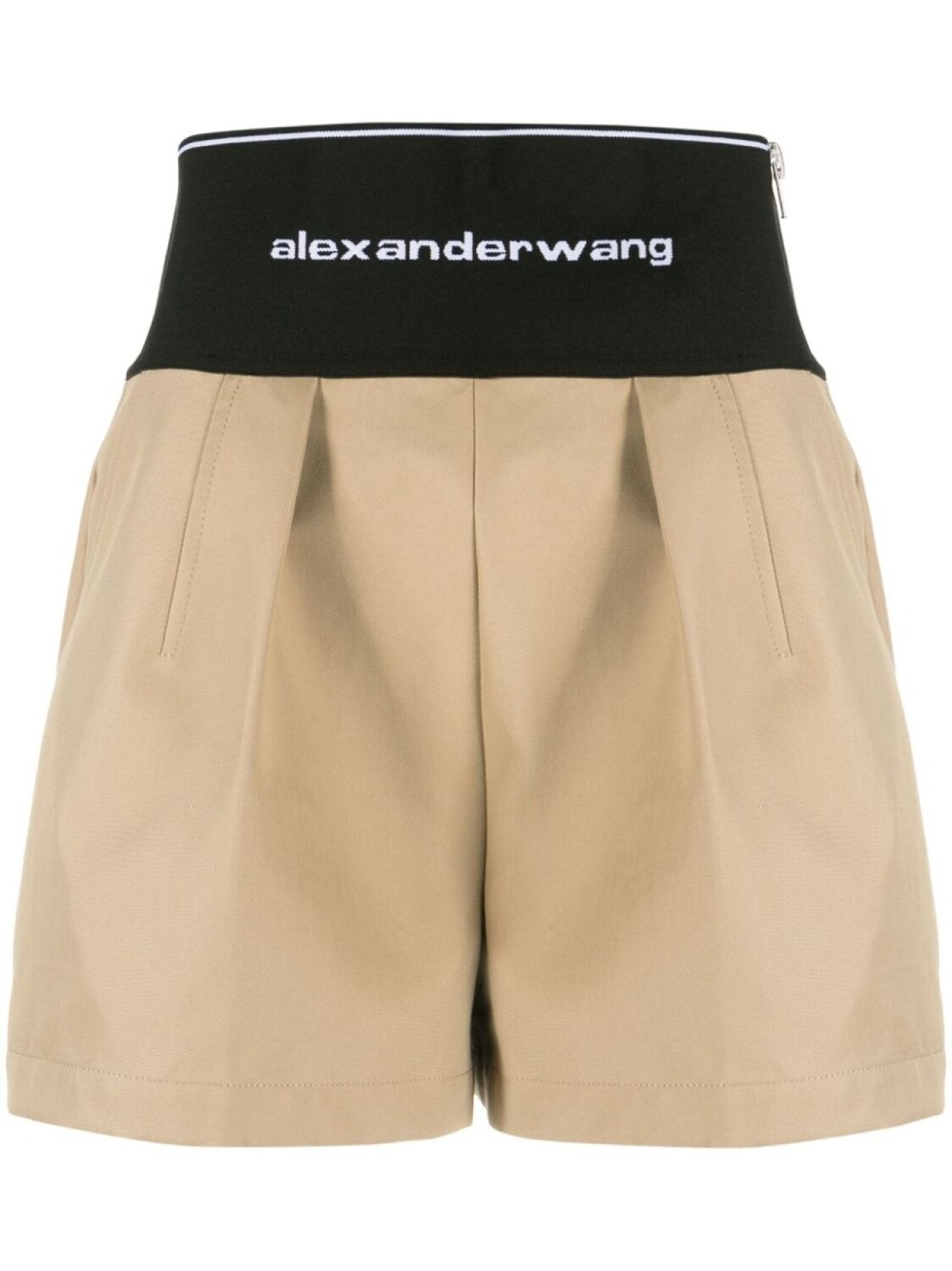 

Alexander Wang шорты с логотипом, нейтральный цвет