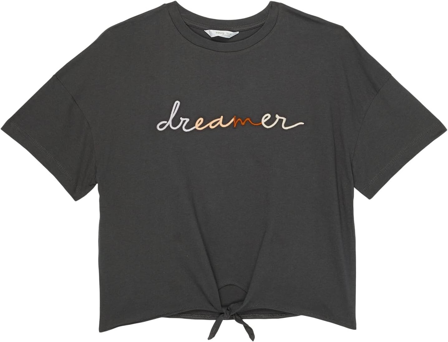 

Футболка Mango Dreamer T-Shirt, серый