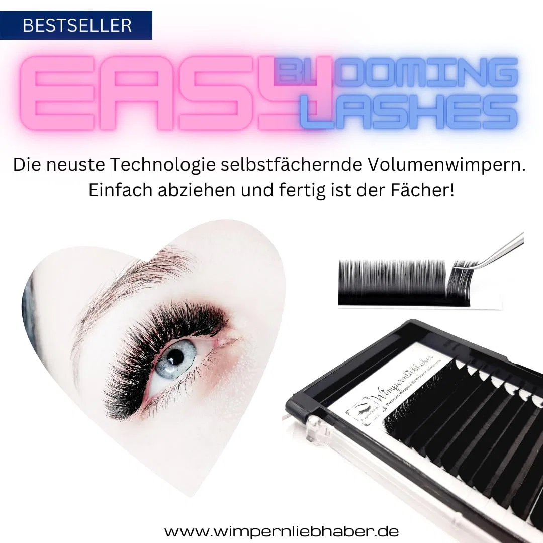 Самоформирующиеся ресницы для наращивания «Easy Blooming Eyelashes» Wimpernliebhaber — фото 2