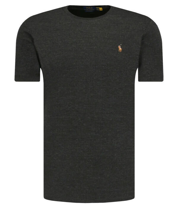 

Футболка Polo Ralph Lauren Custom Slim Fit, черный