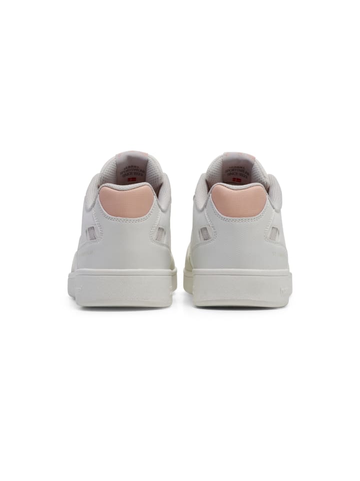 Кроссовки на шнуровке Hummel, цвет bright white/cameo pink — фото 2