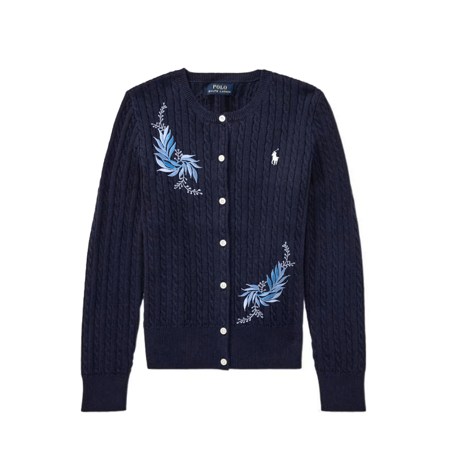 

Polo Ralph Lauren Трикотажный свитер navy blue женский