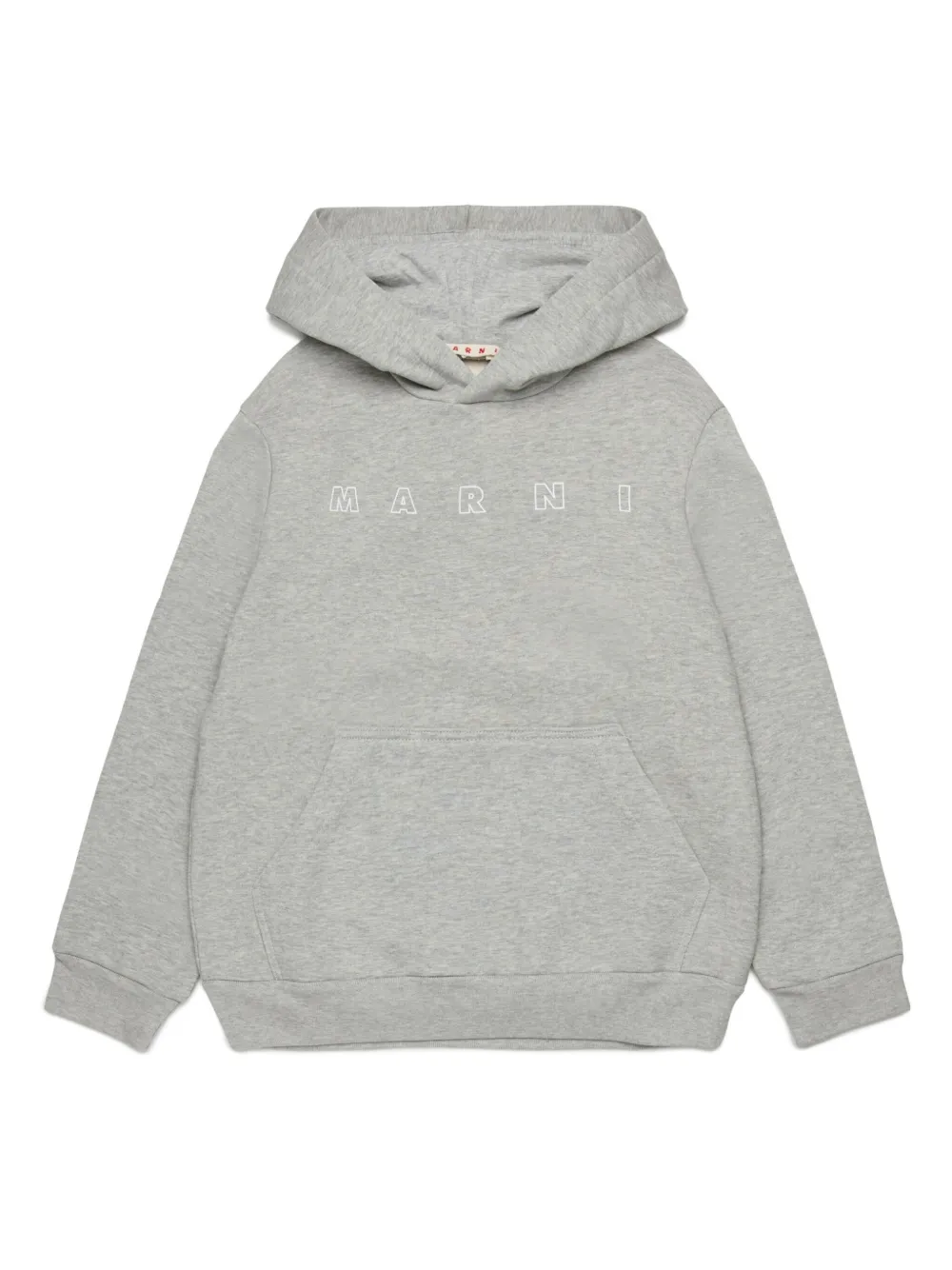 

Худи с логотипом Marni Kids, серый