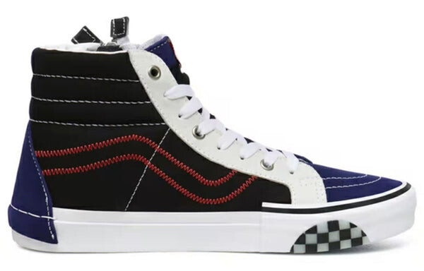 Кроссовки Vans SK8-HI Reissue CAP 'Blueprint', синий — фото 2