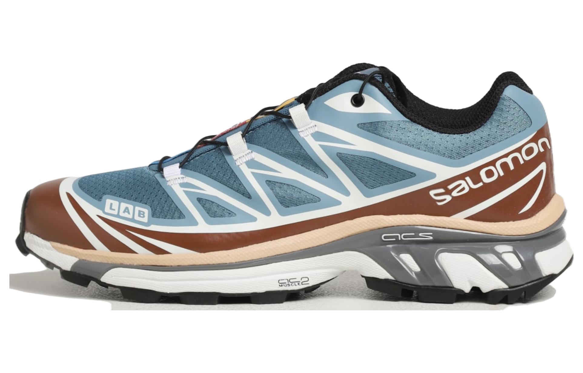 

Кроссовки SALOMON XT-6 Aegean Blue Hazelnut, желтый