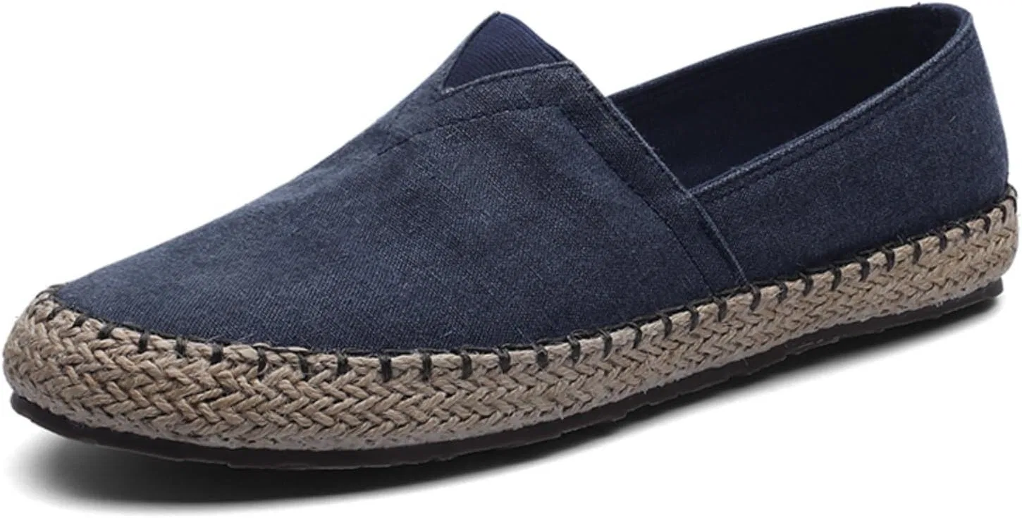 Лоферы Casual Canvas Slipon Shoes Moccasins, синий Khwfjas