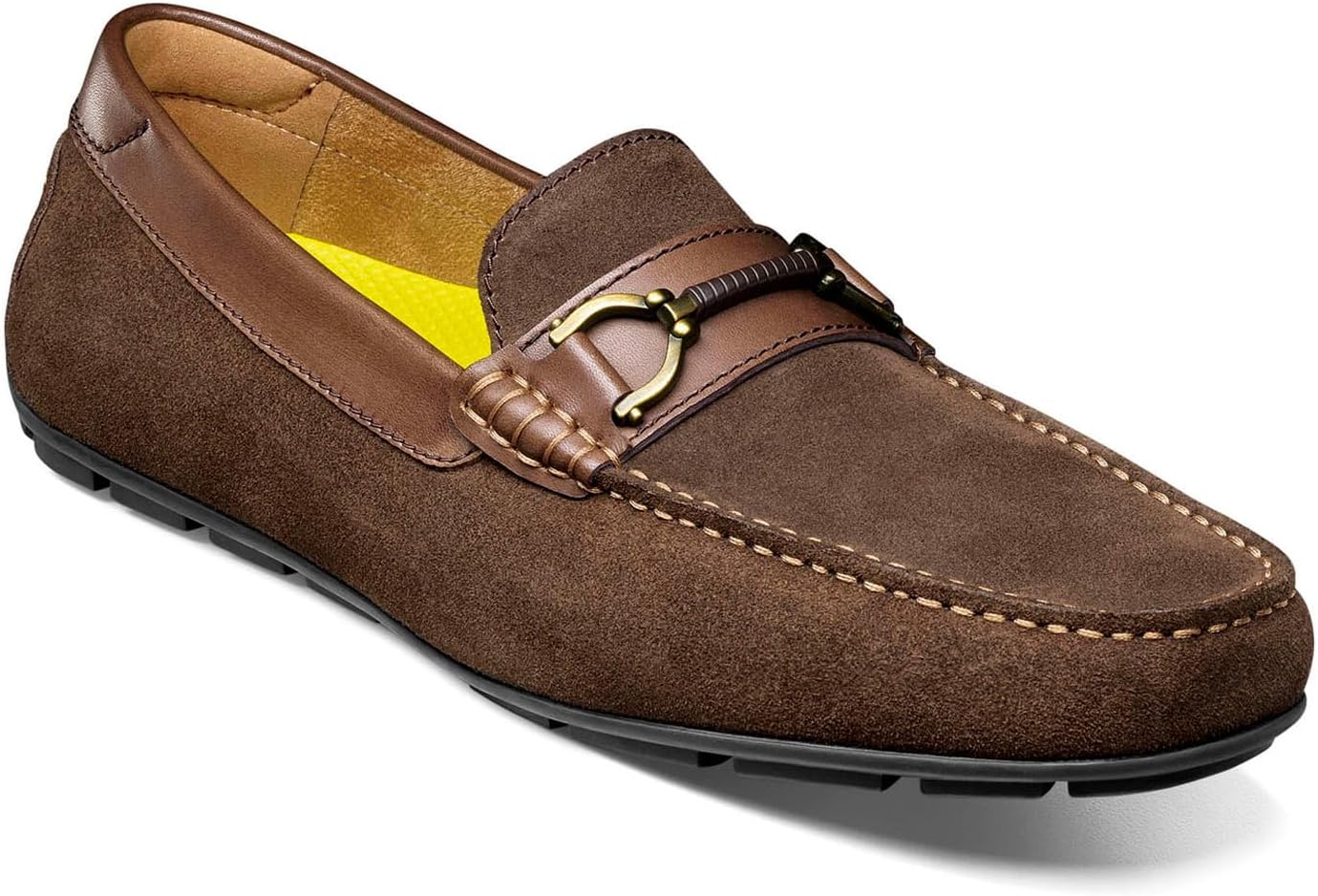

Мужские слипоны Florsheim Motor Moc Toe Bit Driver, коричневый
