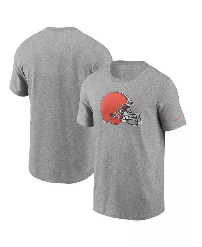 

Мужская серая футболка с логотипом Cleveland Browns Primary Nike