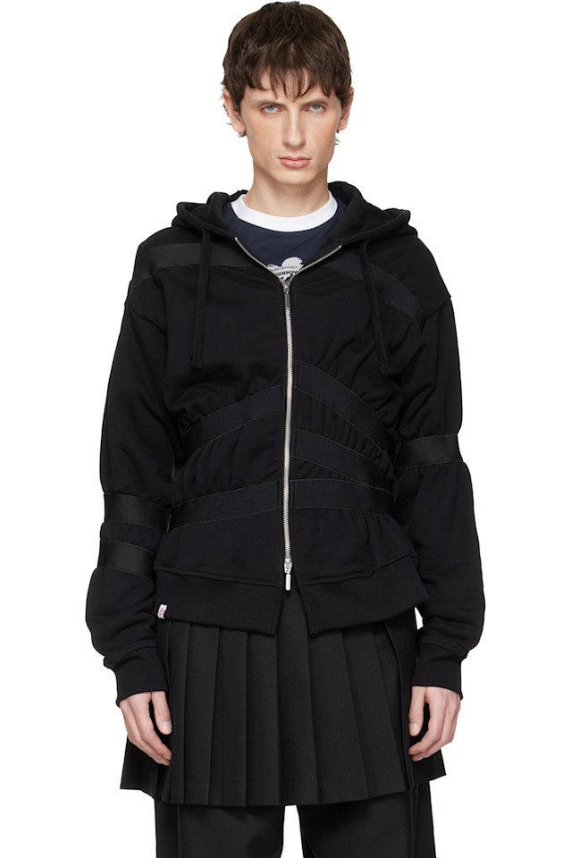 

Толстовка, заклеенная скотчем Charles Jeffrey Loverboy, черный