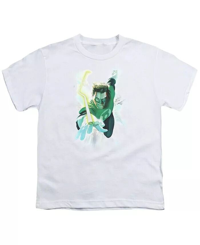 

Футболка с коротким рукавом Boys Clouds Green Lantern, белый