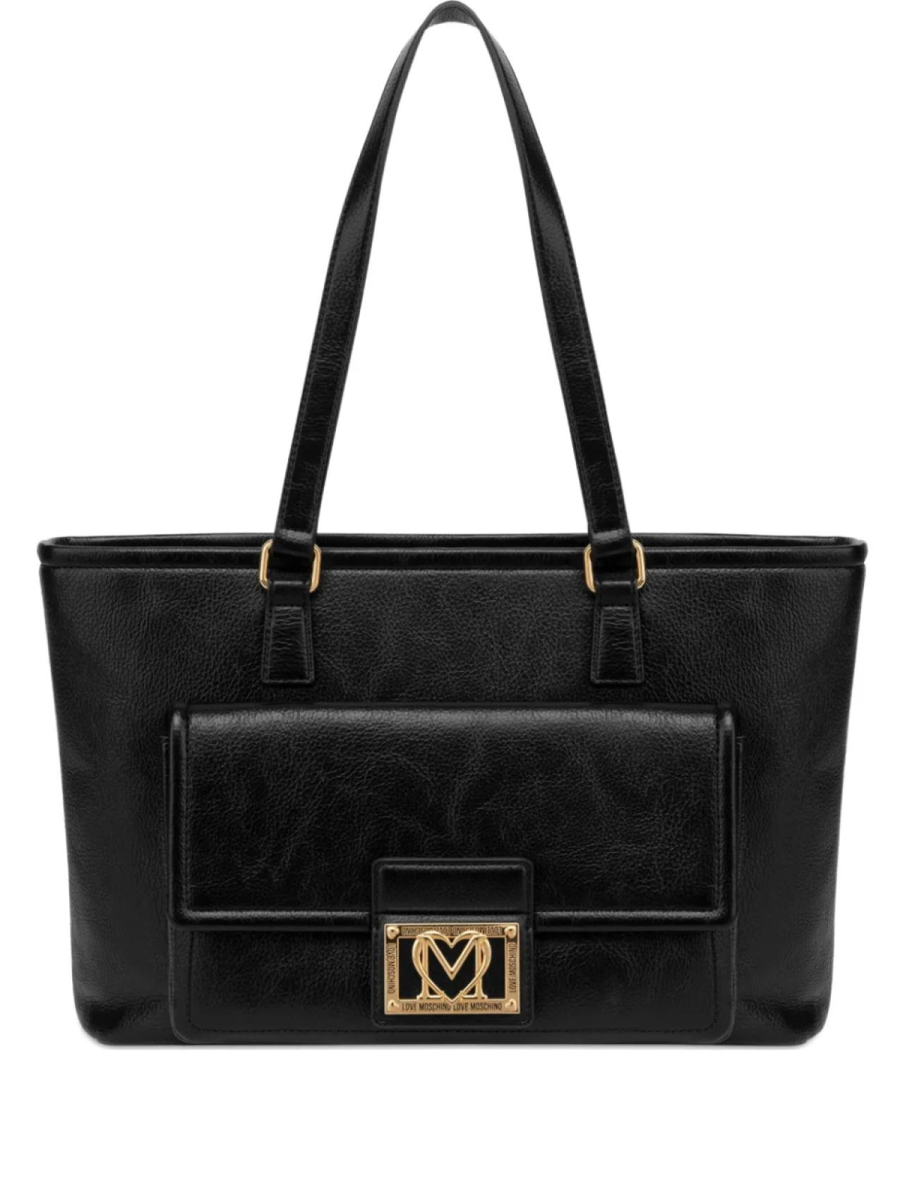 

Love Moschino сумка-тоут с логотипом, черный