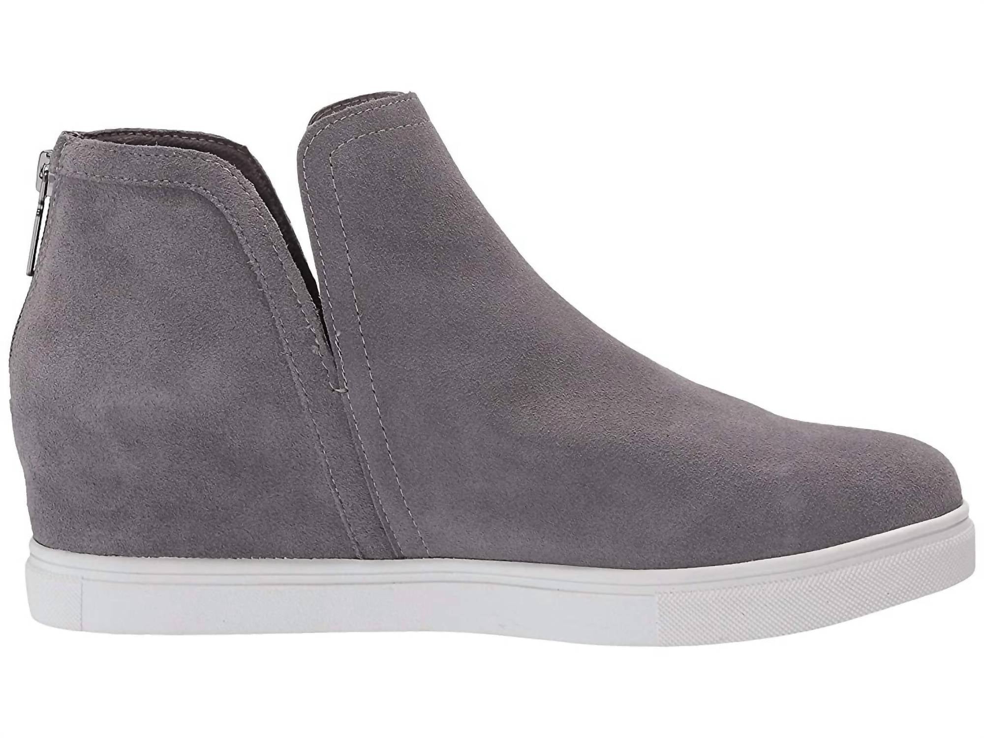 Женские кроссовки Genna из серой замши Blondo, цвет grey suede