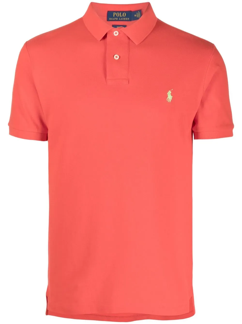 

Рубашка поло с вышитым логотипом POLO RALPH LAUREN, красный