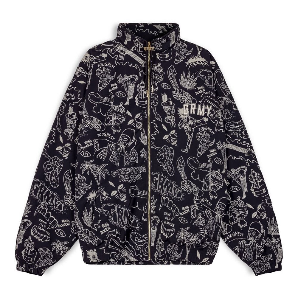 

Толстовка Grimey The Toughest Full Zip, черный