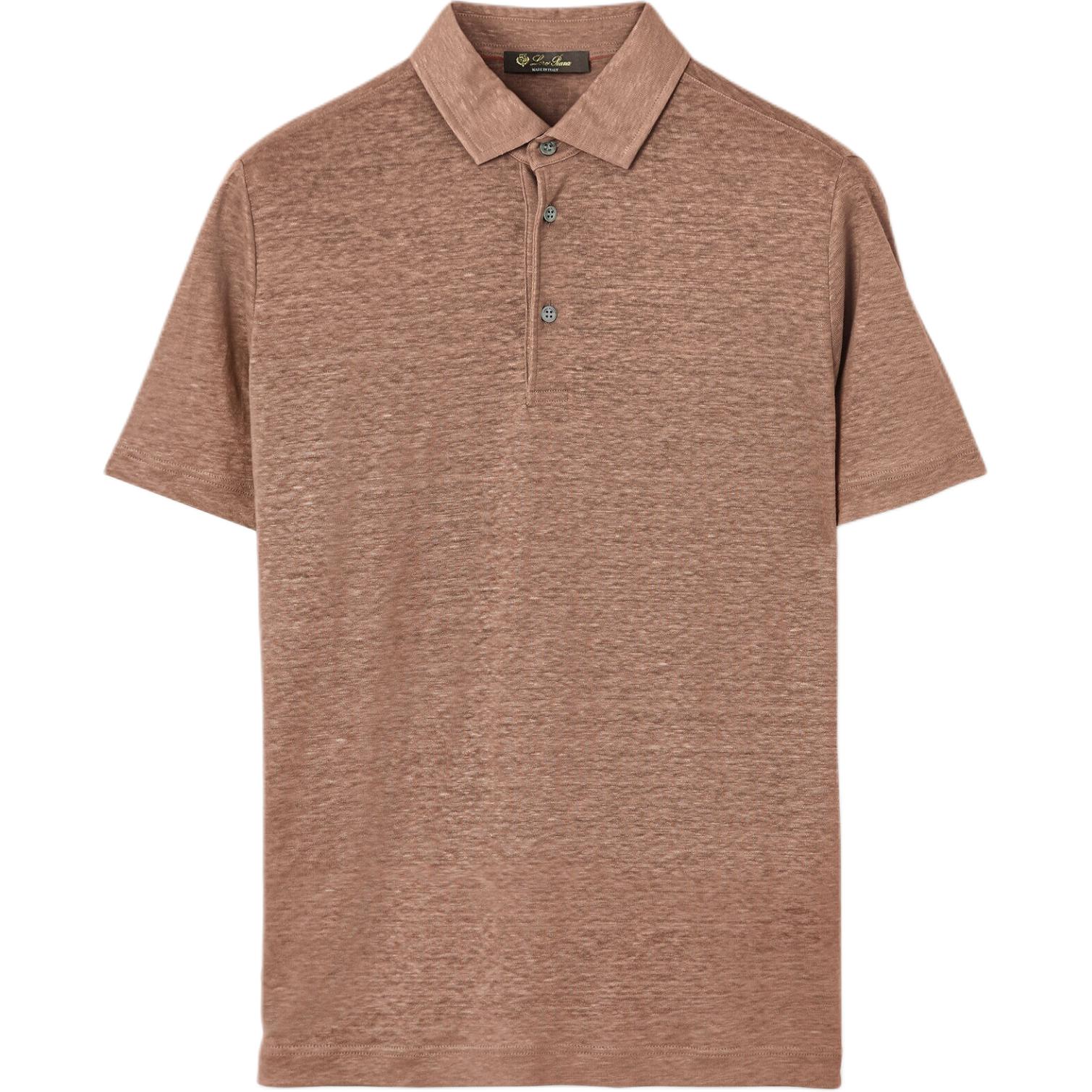 

Loro Piana SS25 Футболка-поло мужская коричневая