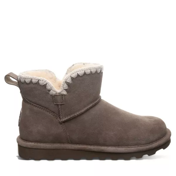 Женские ботильоны Yvonne с кружевной отделкой Bearpaw, цвет morel — фото 2