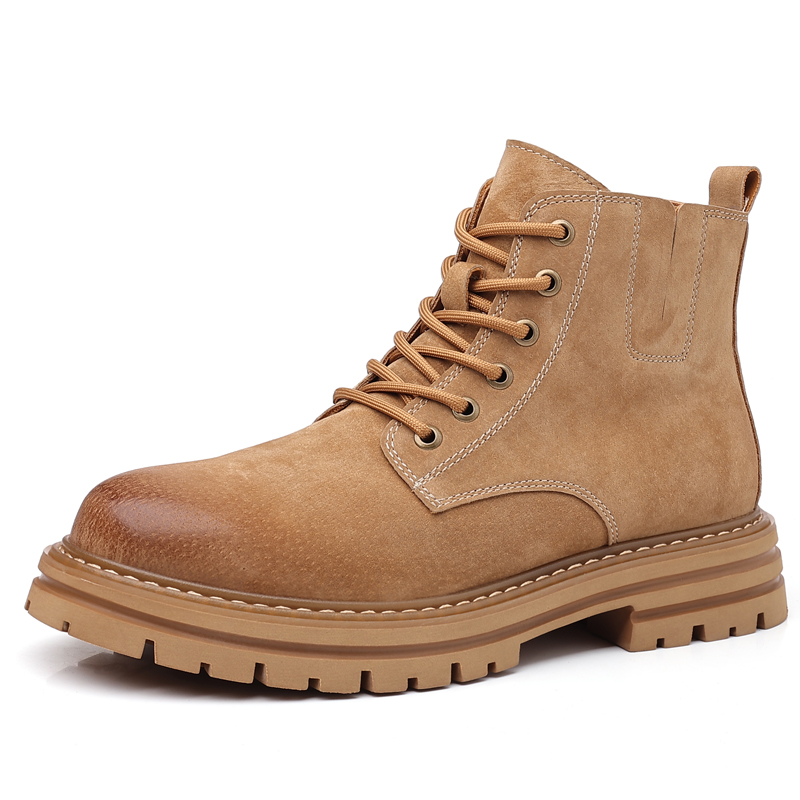 

Мужские ботинки Cahhrrn X Martin Boot Men Beige Weishibangwei