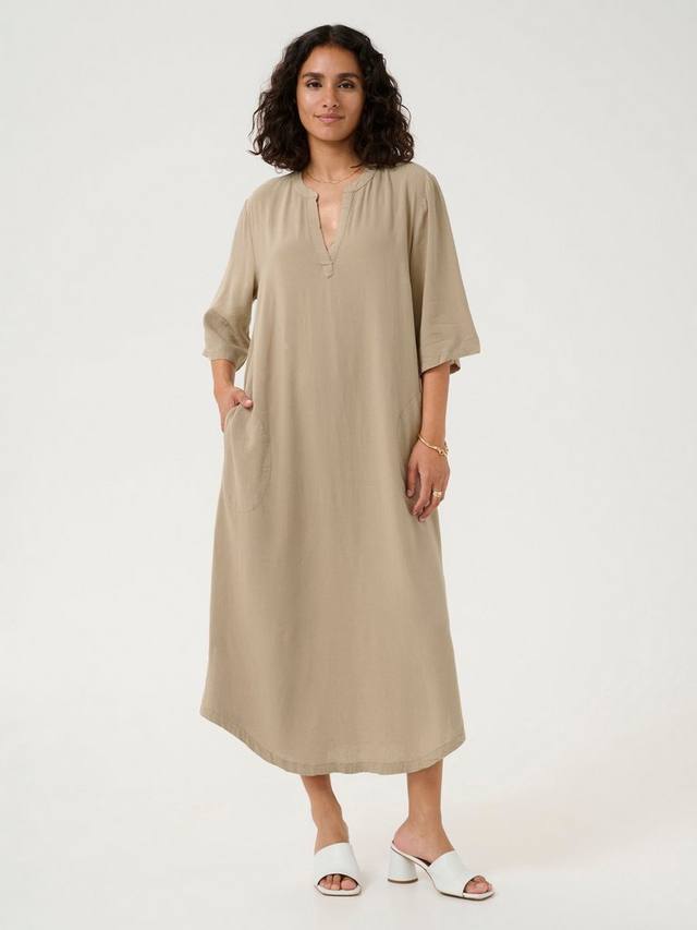 

Миди- платье milia kaftan KAFFE, бежевый