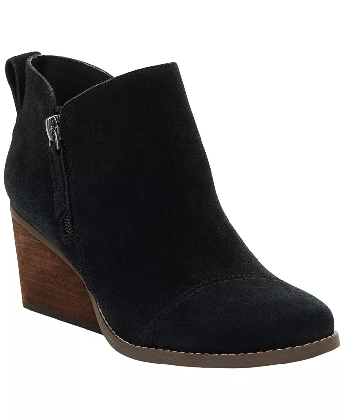 Женские ботильоны Goldie на платформе Toms, черный