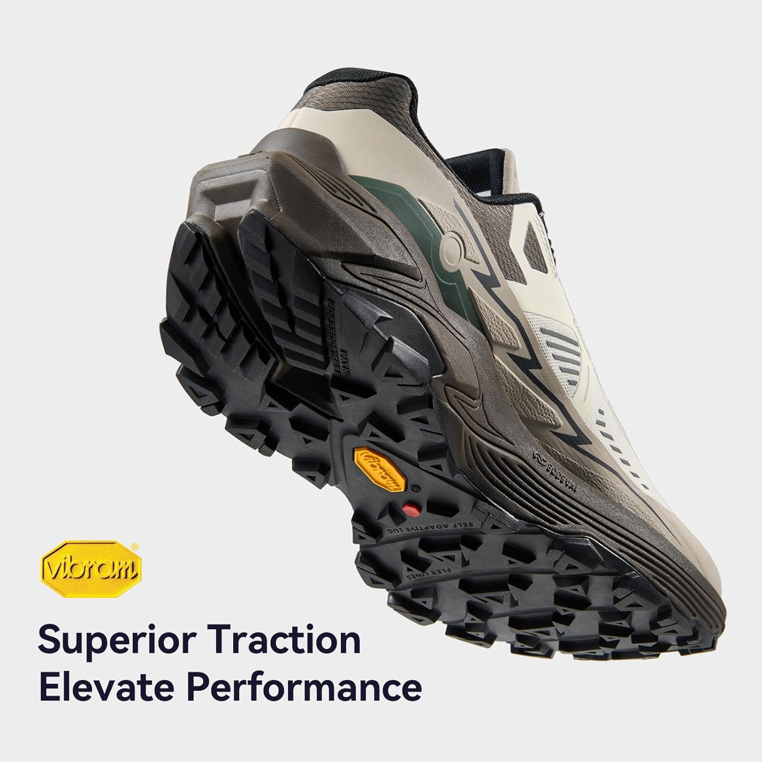 Мужские трейловые кроссовки KAILAS FUGA EX 3 BOA легкие, противоскользящие, дышащие для бега и походов, серый — фото 4