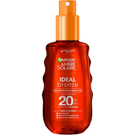 

Ambre Solaire Ideal Bronze Защитное масло для сублимации Garnier