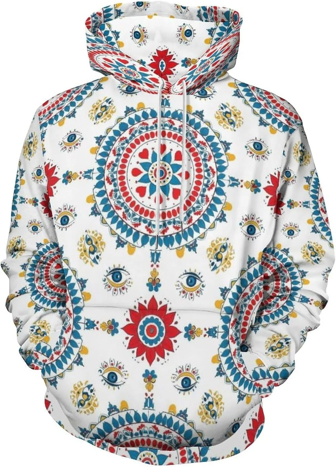 

Унисекс спортивный худи с карманом, легкий и мягкий SEBNATAL