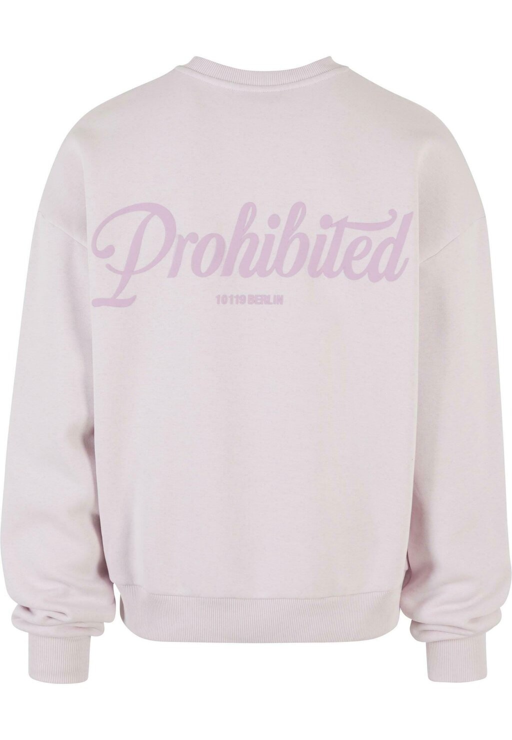 

Толстовка UNISEX PROHIBITED, светло-розовый