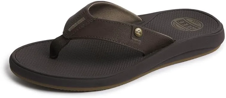 

Шлепанцы REEF mens Nias, коричневый