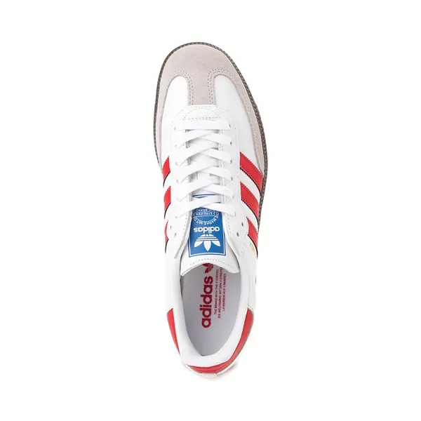 

Кроссовки adidas Samba OG Athletic Shoe, цвет Cloud White/Better Scarlet