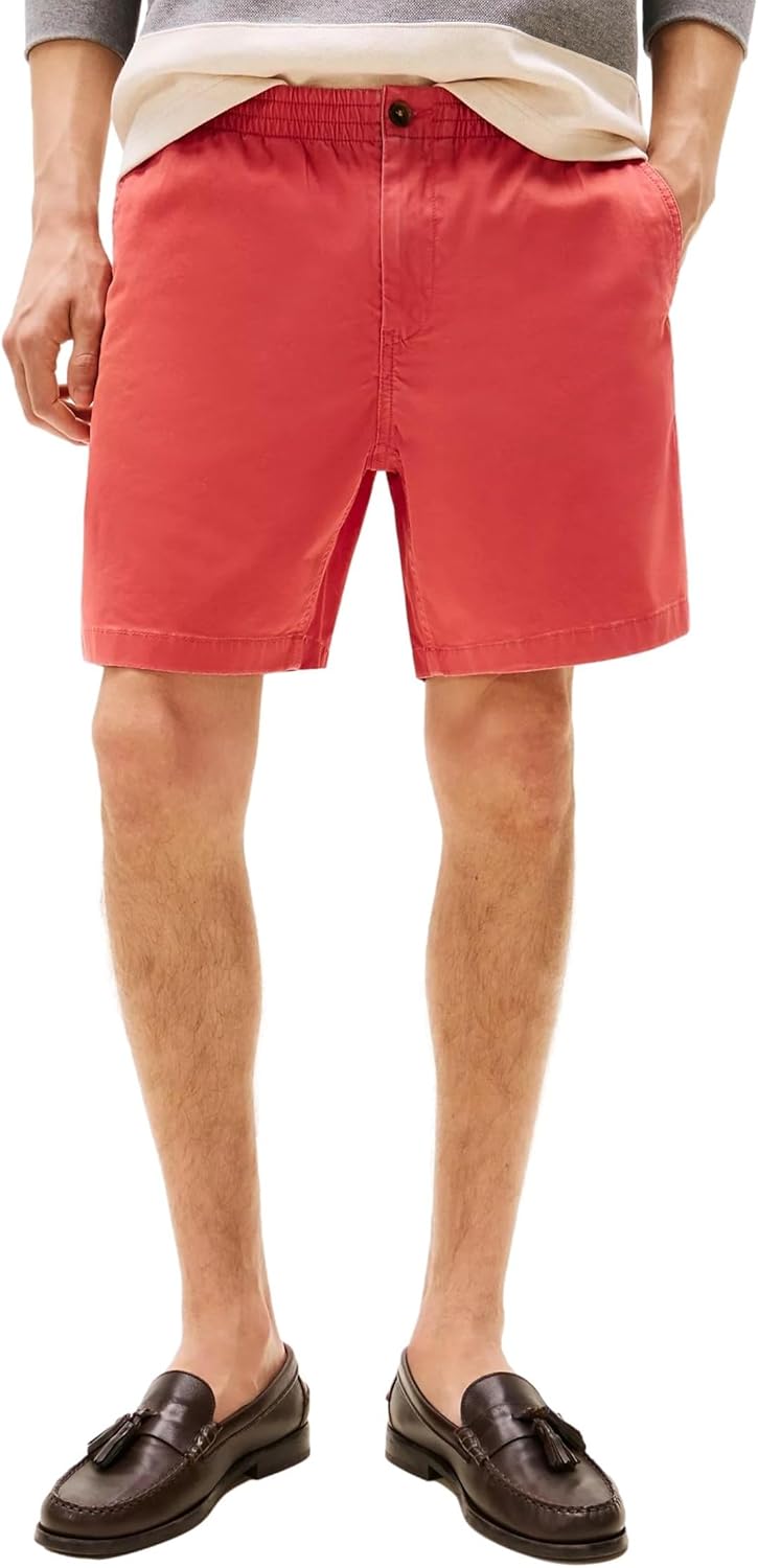 Мужские шорты Tommy Hilfiger Regular Fit Flex-Tommy, коллекция 2024, 40, Nantucket Red (Pull-On) — фото 2