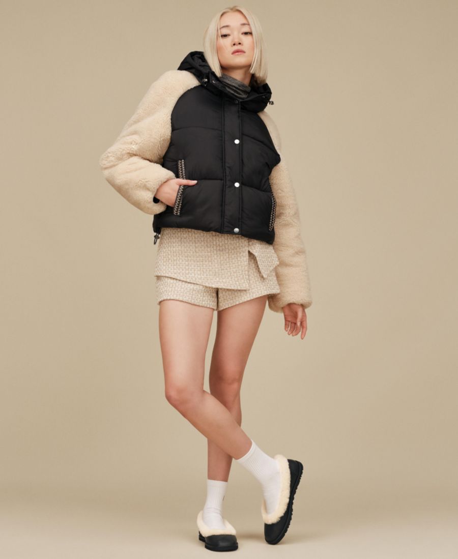 

Женская пуховая куртка UGG Mykah UGG, Black / Cream