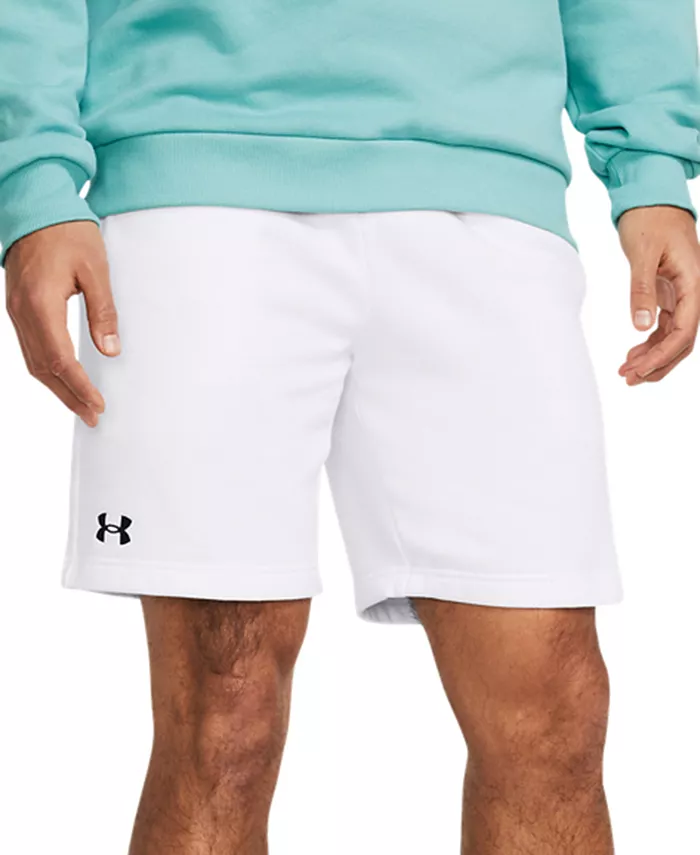 

Мужские шорты Rival Fleece 10" на шнурке Under Armour, белый