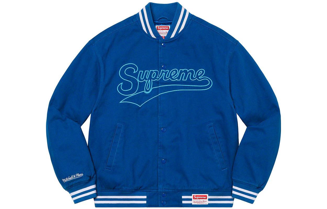 

Mitchell & Ness Fw22 Week10 Series куртка унисекс Supreme, зеленый