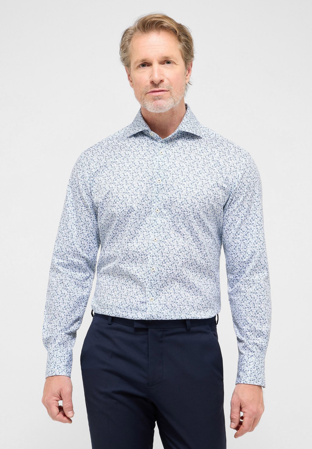

Рубашка MODERN FIT Eterna, синий
