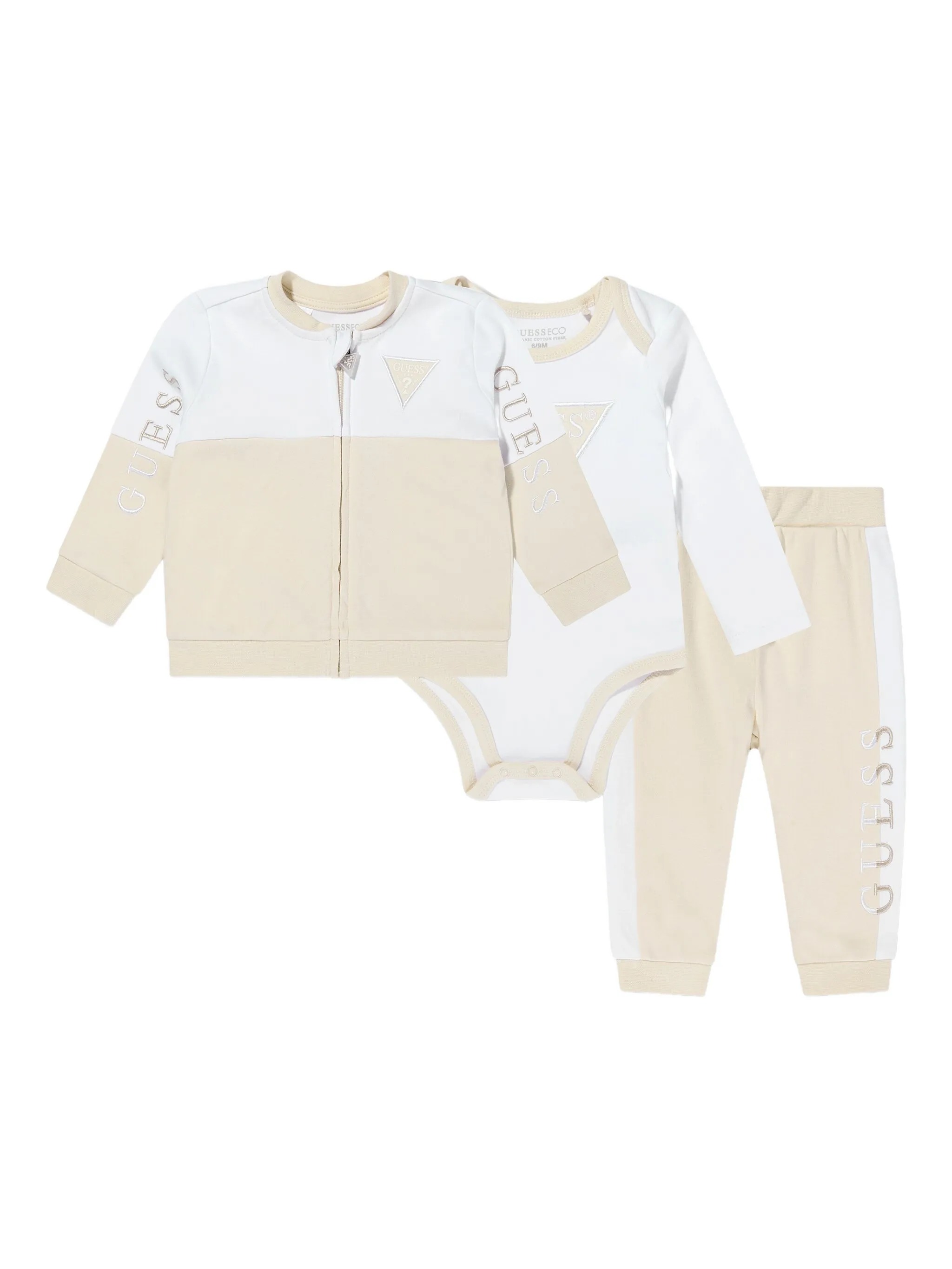 

Спортивный костюм с логотипом Guess Kids, белый