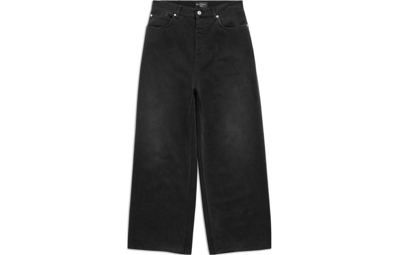 Футболка Balenciaga FW23 Свободного кроя Мужская Черно-серая — фото 2