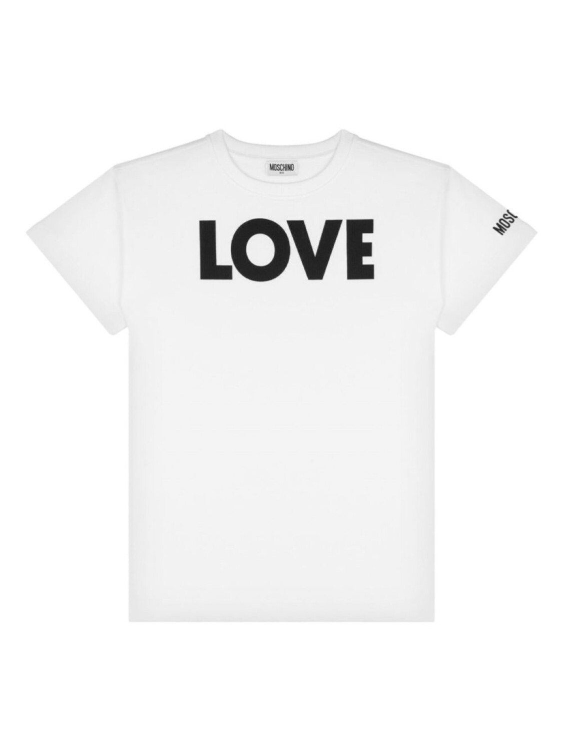 

Moschino Kids футболка с логотипом, белый