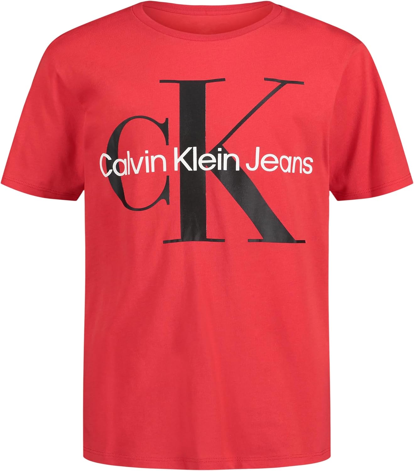

Футболка Calvin Klein Boys с коротким рукавом и круглым вырезом, мягкая, удобная, свободного кроя., Mono Racing Red, Красный, Футболка Calvin Klein Boys с коротким рукавом и круглым вырезом, мягкая, удобная, свободного кроя., Mono Racing Red