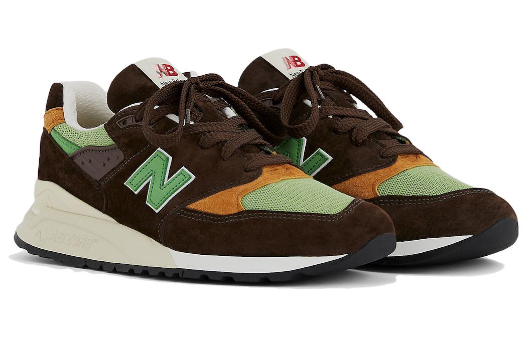 998 MiUSA Teddy Santis Коричнево-зеленая New Balance — фото 2
