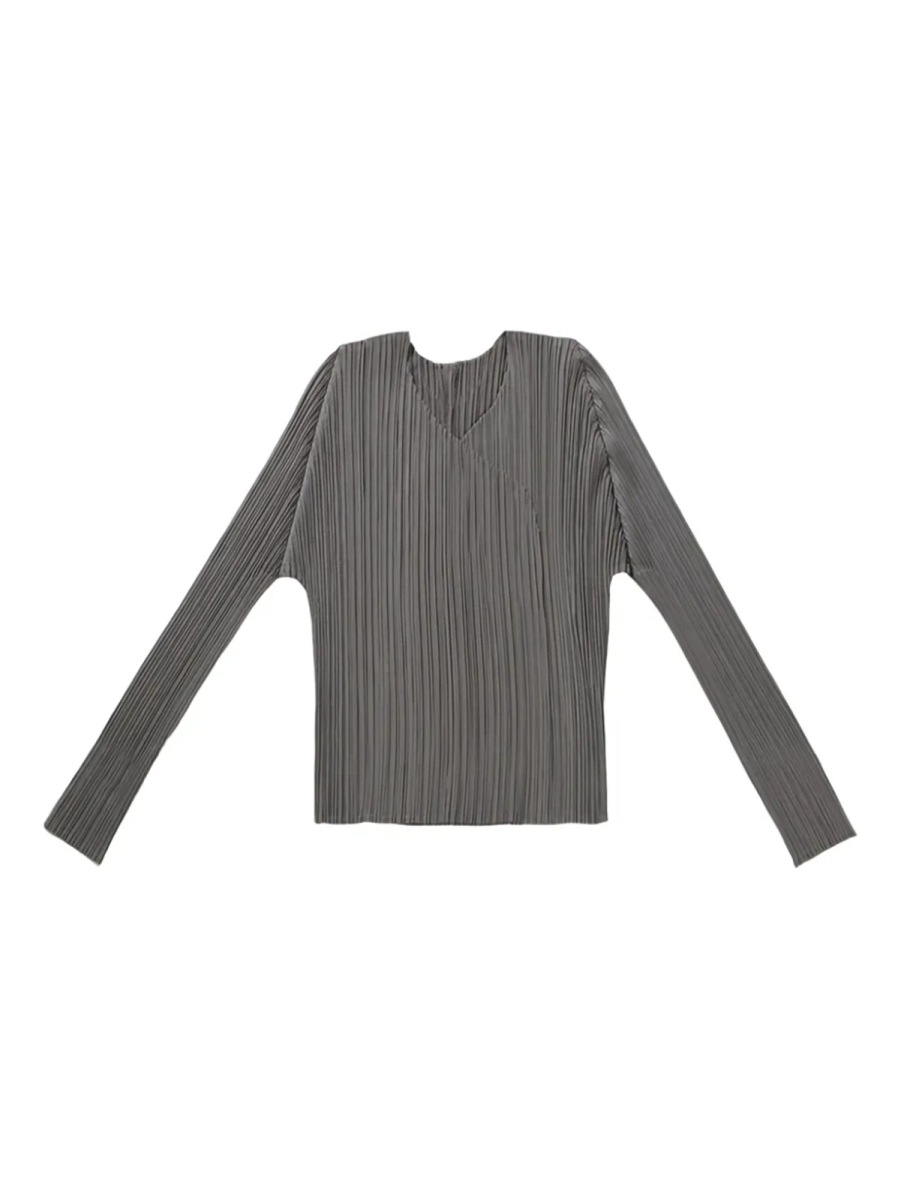 

Плиссированный жакет Pleats Please Issey Miyake, серый