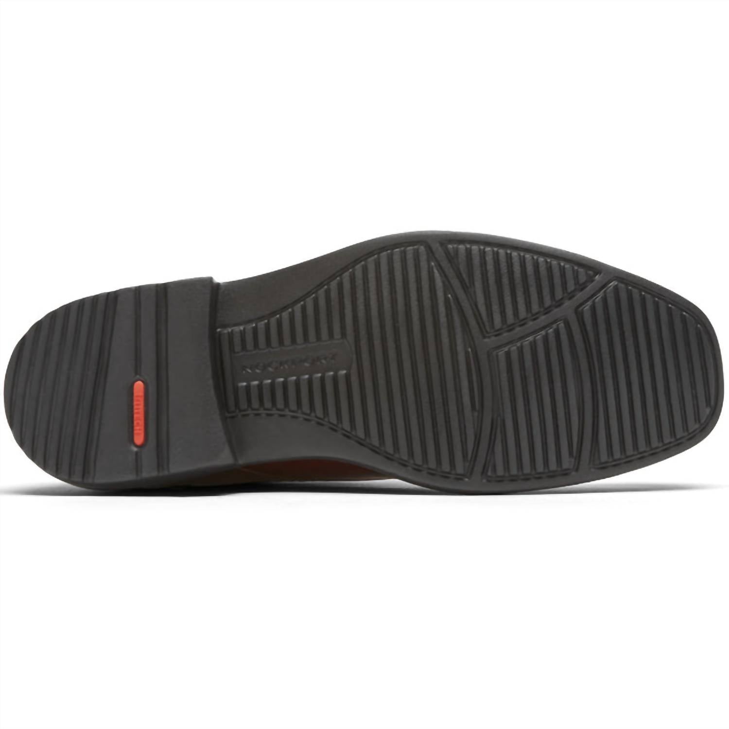 Мужские оксфорды Style Leader 2 Bike Toe коричневого цвета Rockport, коричневый — фото 4