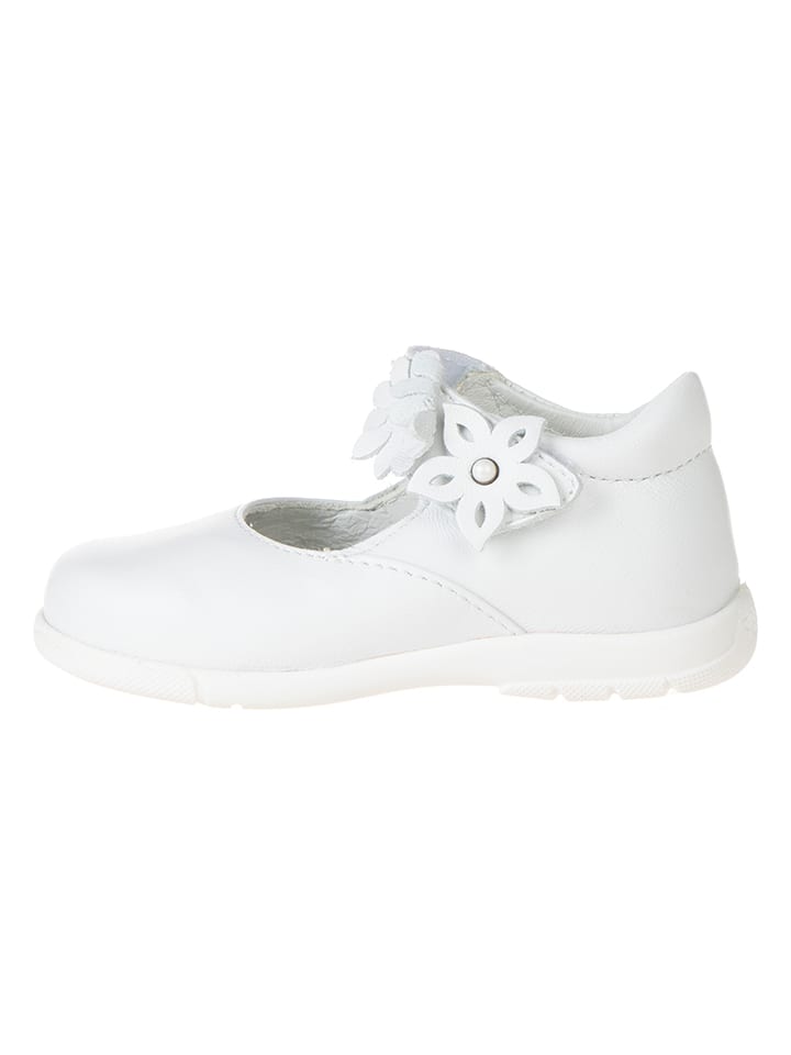 

Primigi Кожаные балетки белого цвета