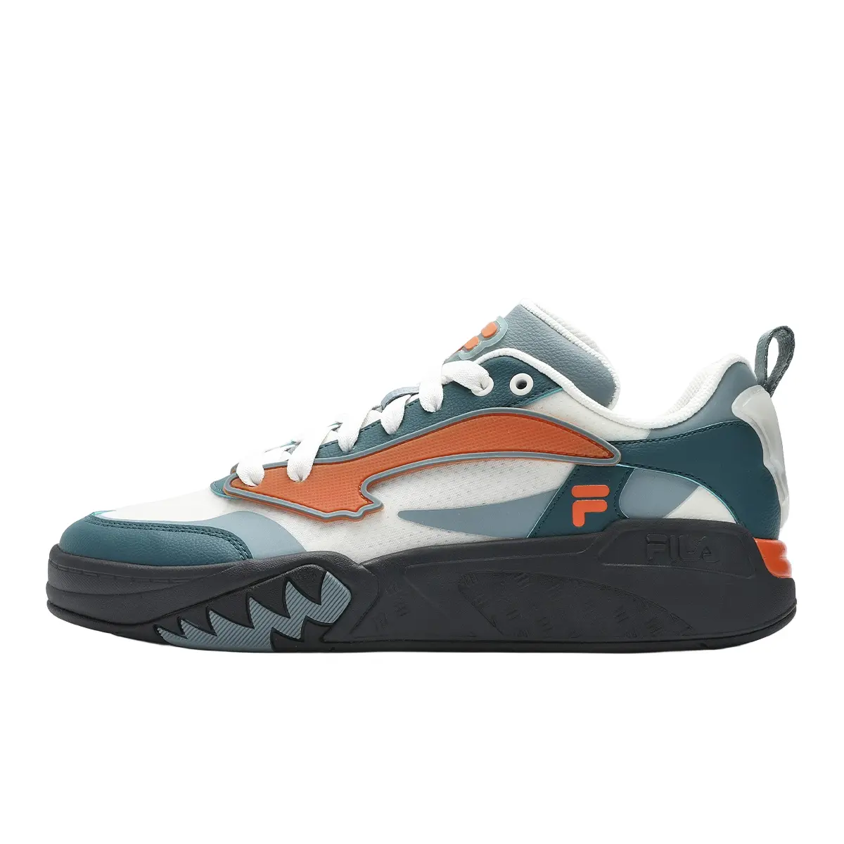 

Кроссовки FILA FUSION DESPERADO LOW Vintage Basketball Shoes Men Low-top Cream/green, белый