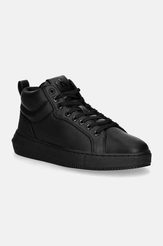 

Кожаные кроссовки CHUNKY CUPSOLE CLEAN HIGH Calvin Klein Jeans, черный