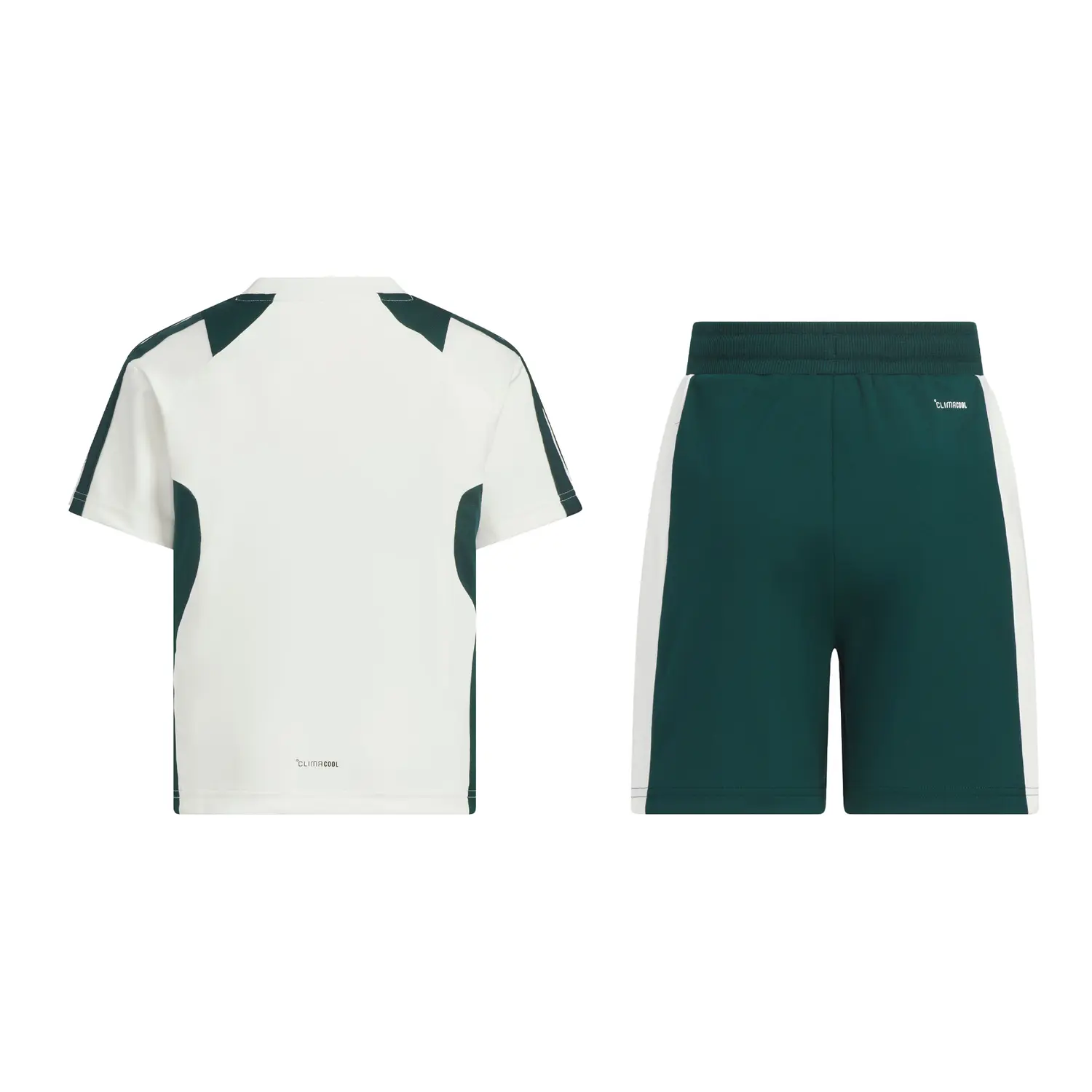 Детский спортивный комплект Casual Sportswear 2 Piece Set Adidas, белый/зеленый — фото 2