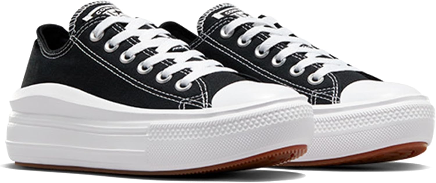 Converse CTAS Move Ox 570256C, кроссовки, Black/White/White — фото 3