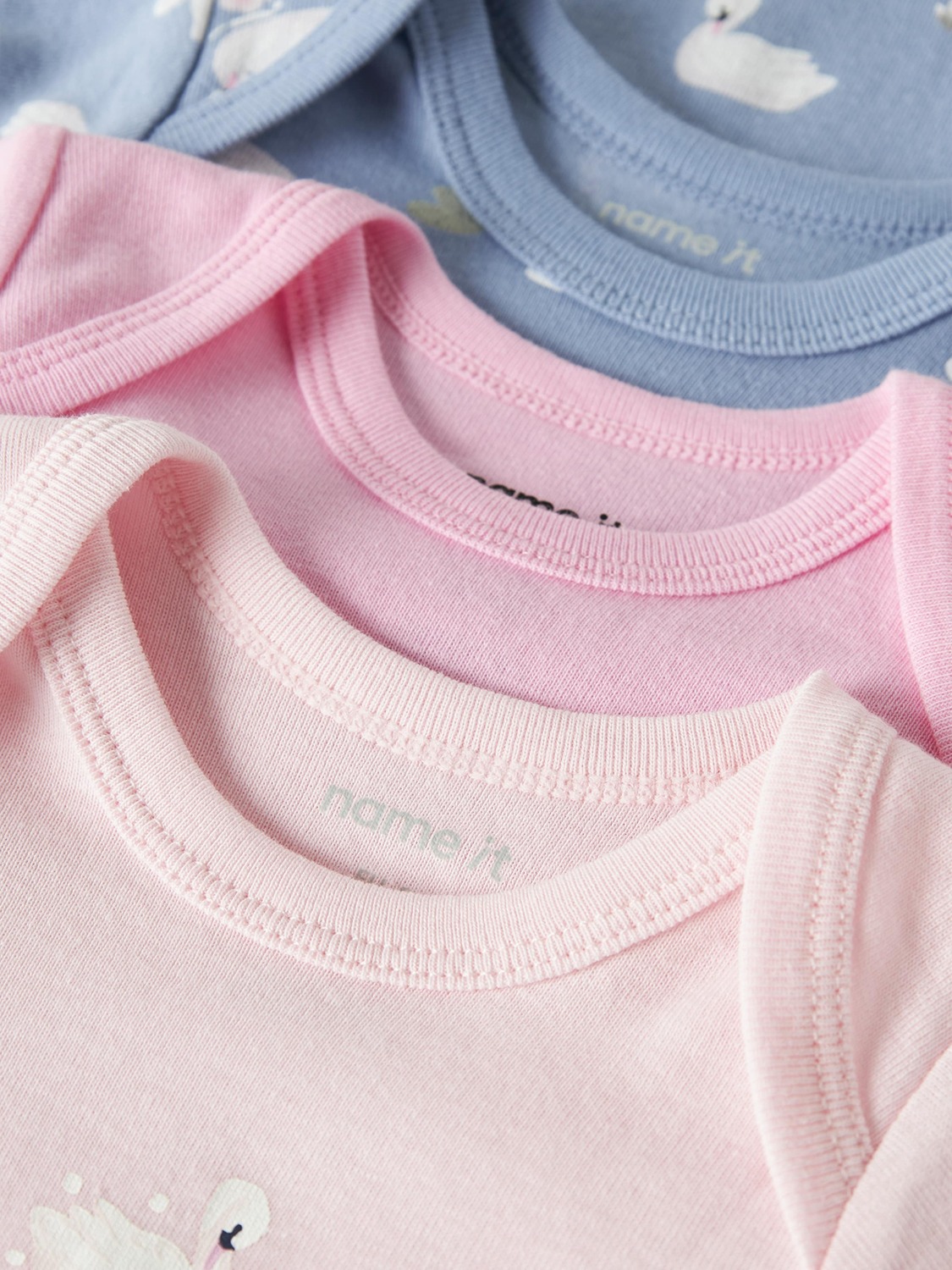 NAME IT Комбинезон/Боди в цвете Dusty Blue, Rose, Powder — фото 3
