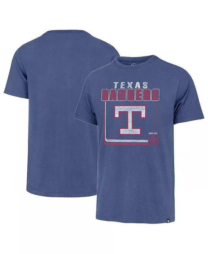 

Мужская футболка Royal Texas Rangers Borderline Franklin '47 Brand